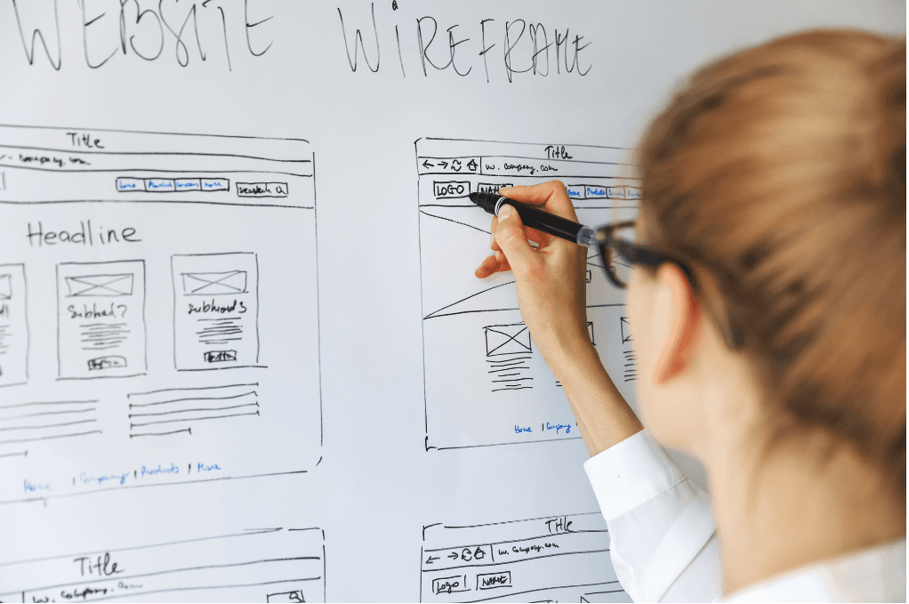 Industrial Design & UI/UX Design illustration